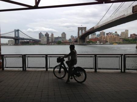 Biking in New York