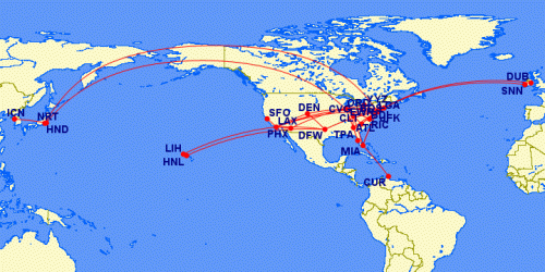 2013 Year in review, 125k miles, 118 segments, AA EXP status, and boy are my arms tired.