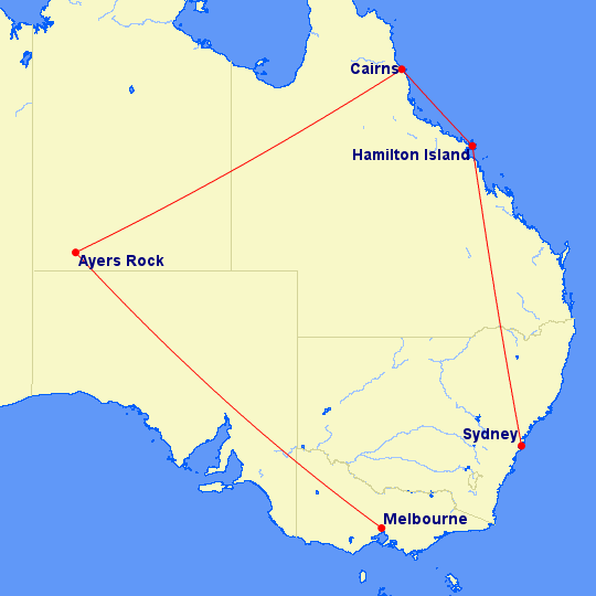 Australia Itinerary