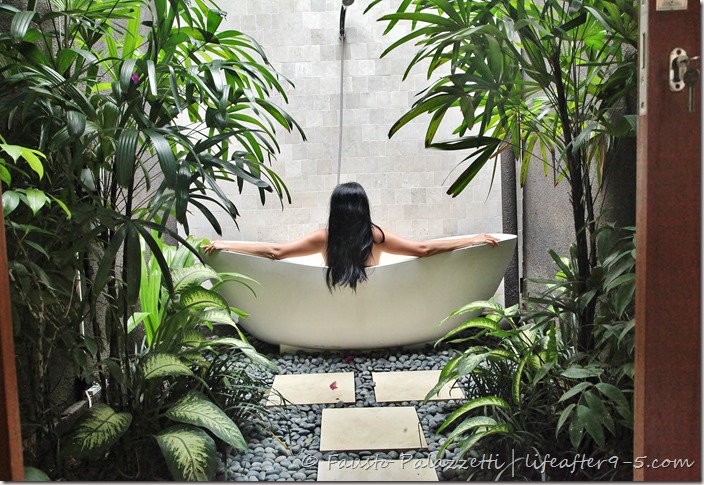 Villa Seminyak Bathtub