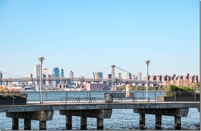 New York skyline from Greenpoint